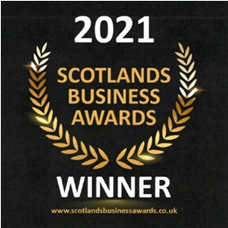 Scotlands Business Awards 2021 winner badge