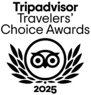 Tripadvisor Travellers’ Choice 2025 winner badge